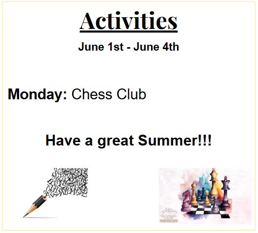 Weekly Activities