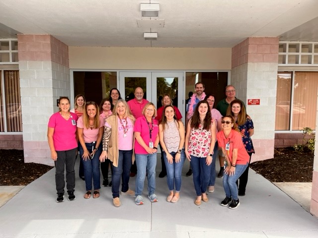 teachers wear pink
