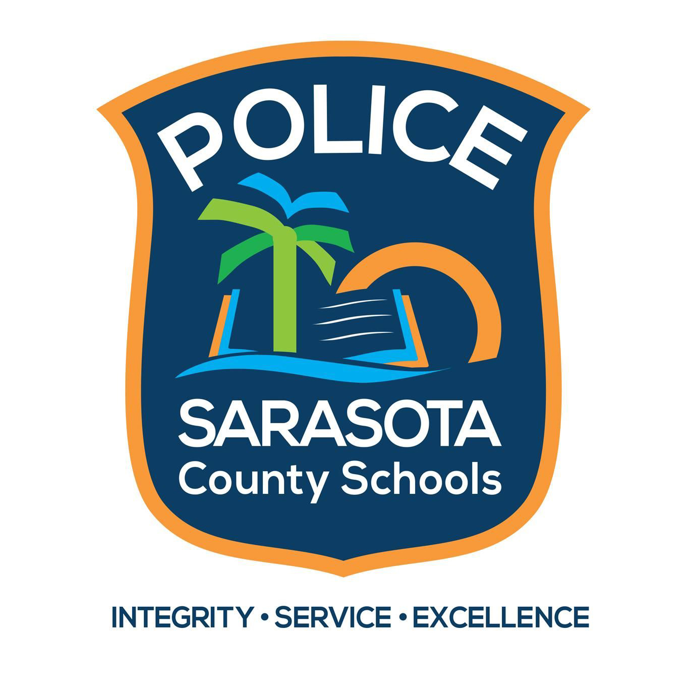 Scs Police Patch With Slogan