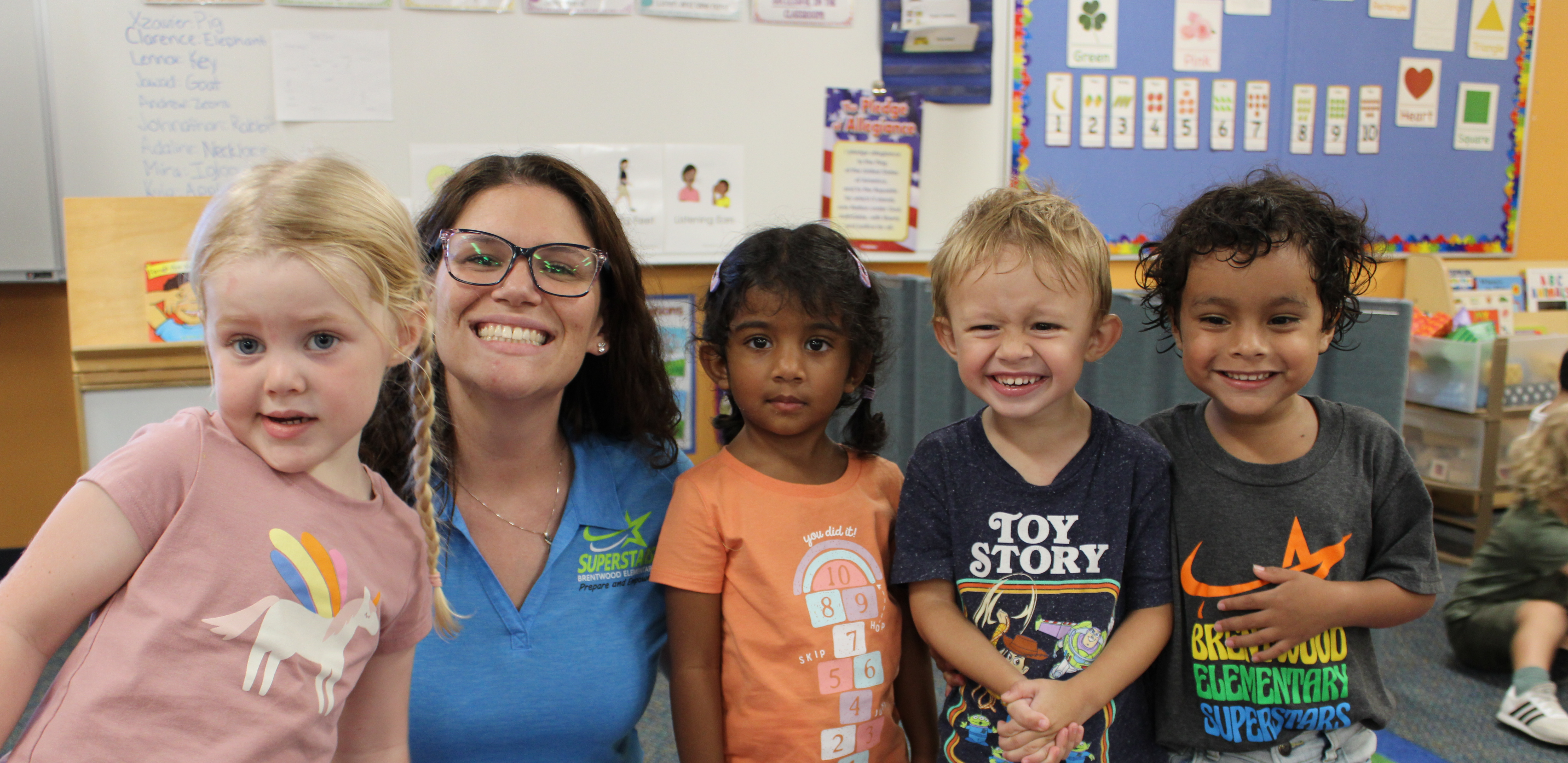 teacher and students