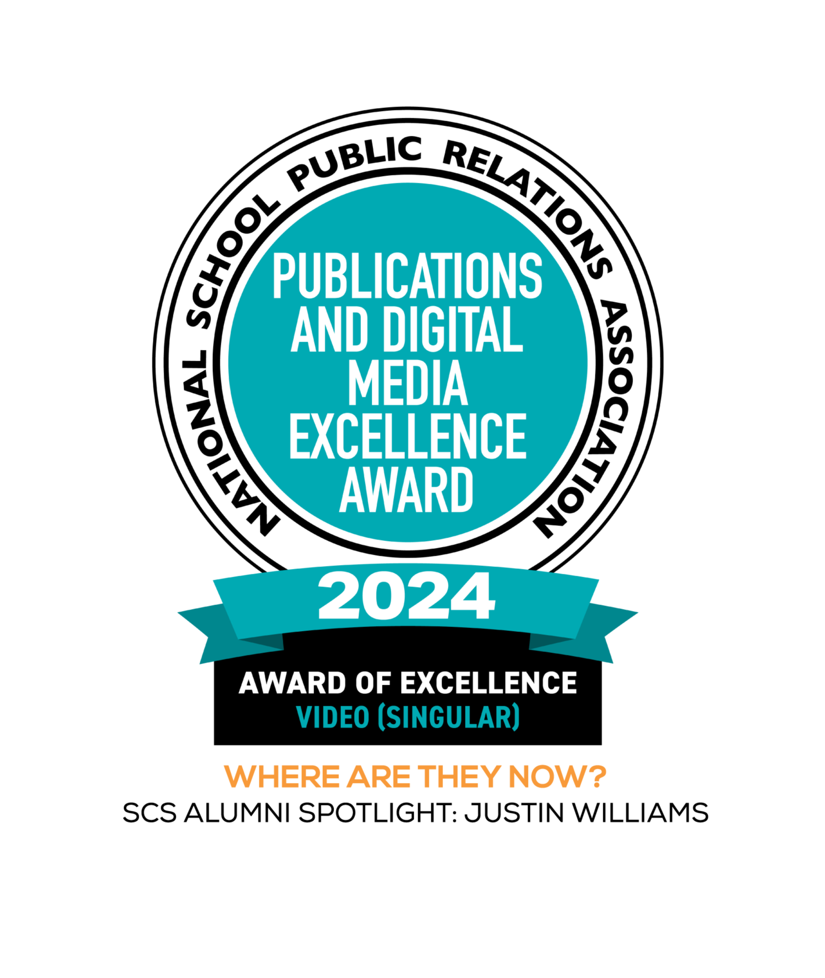 2024 NSPRA Publications and Digital Media Excellence Award for Single Video Where Are They Now SCS Alumni Spotlight: Justin Williams