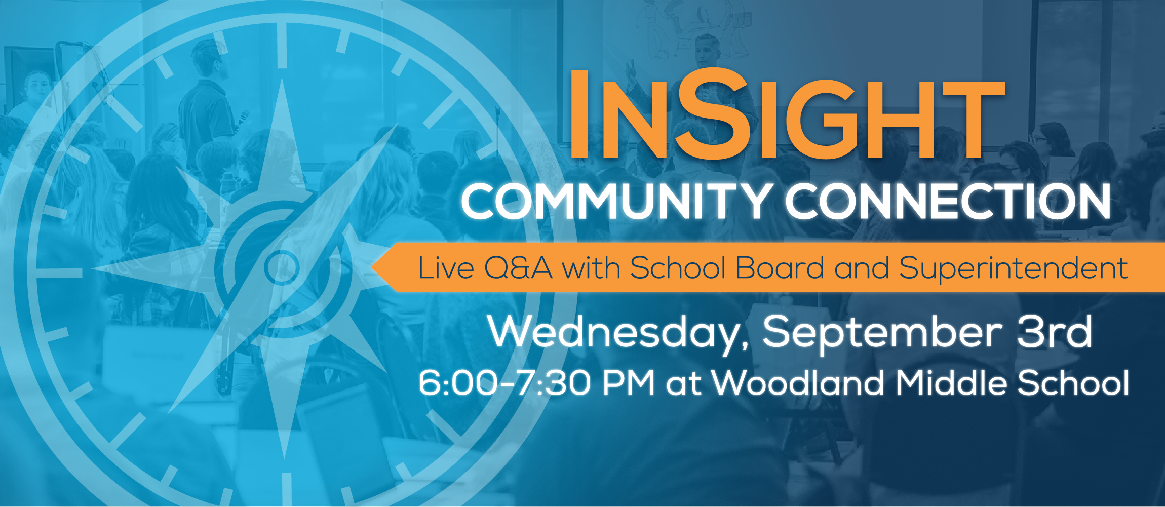 InSight Community Connection on September 3rd