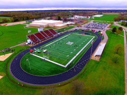 Outdoor track field