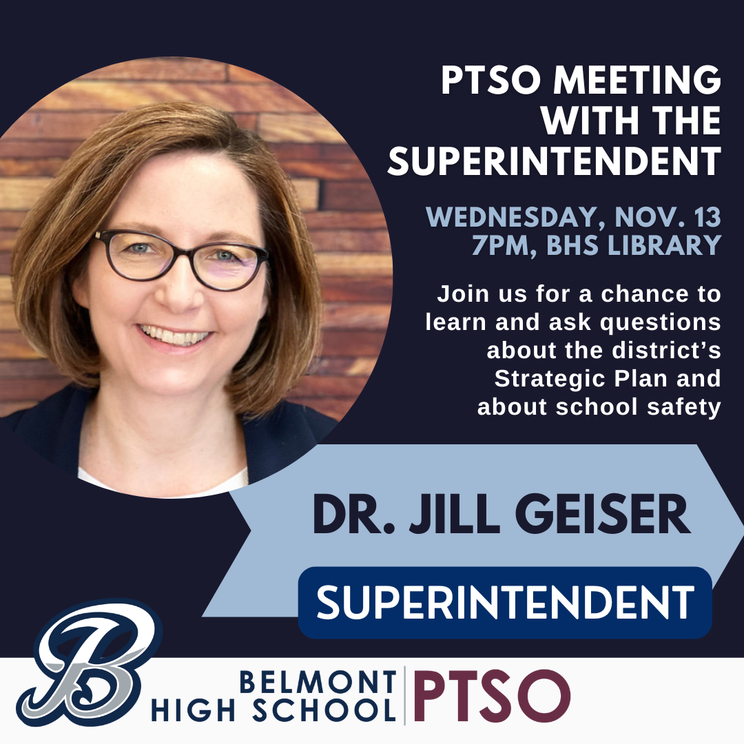 PTSO Meeting with the Superintendent