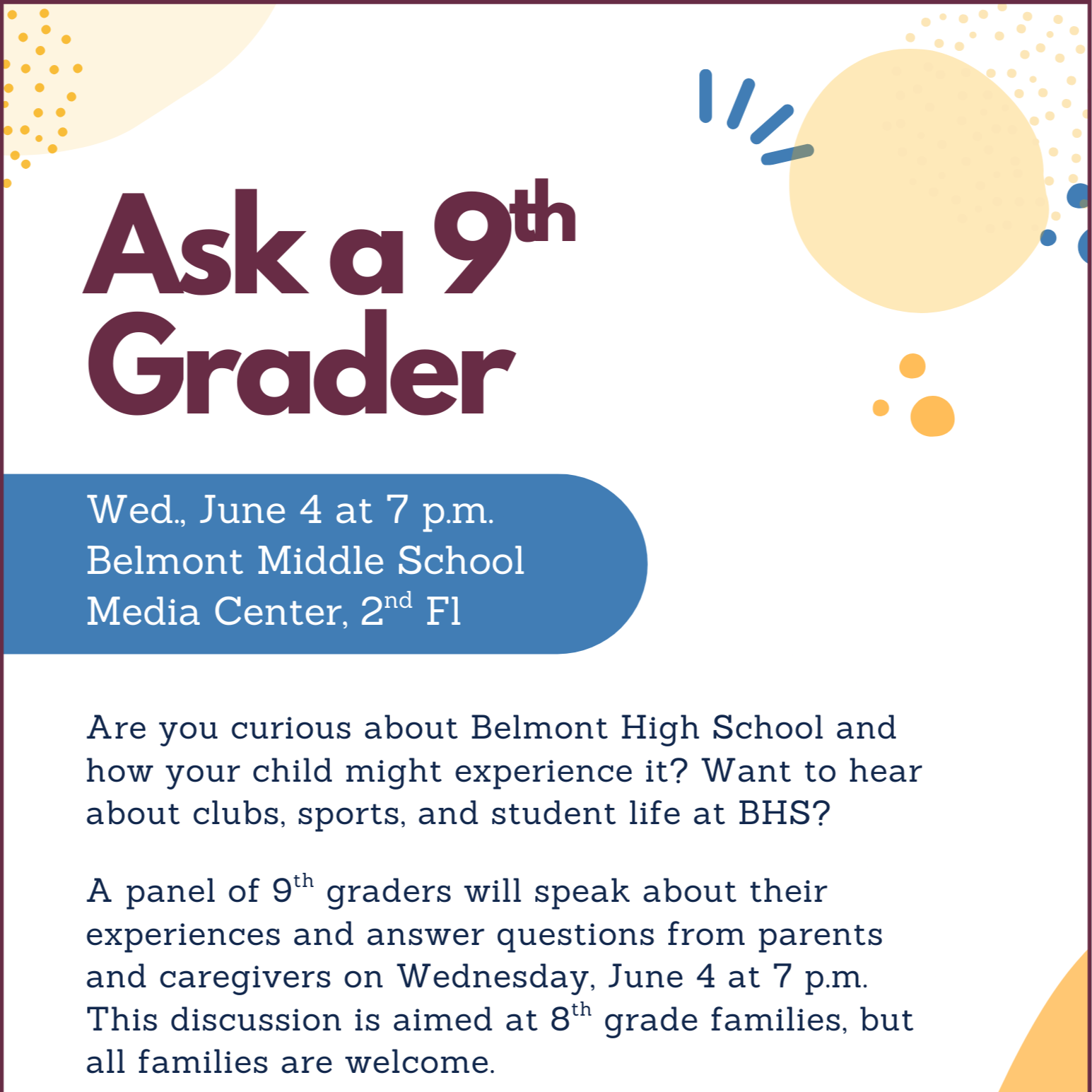 Ask a 9th Grader