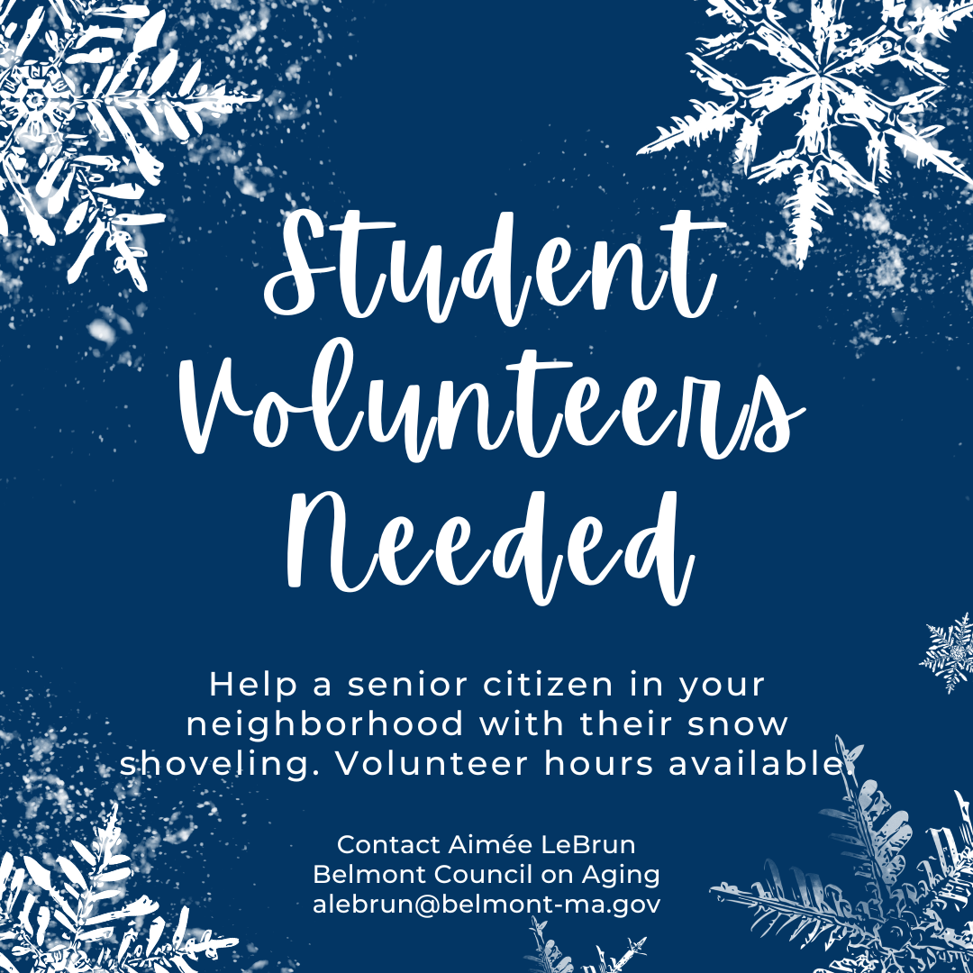 Student Volunteers Needed