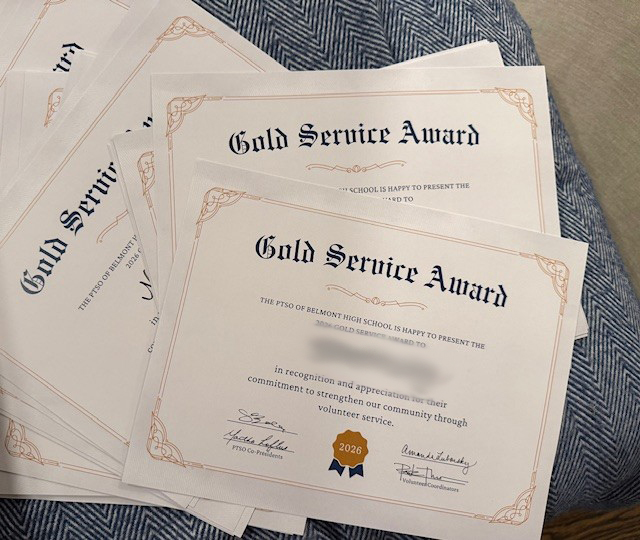 Gold Service Awards