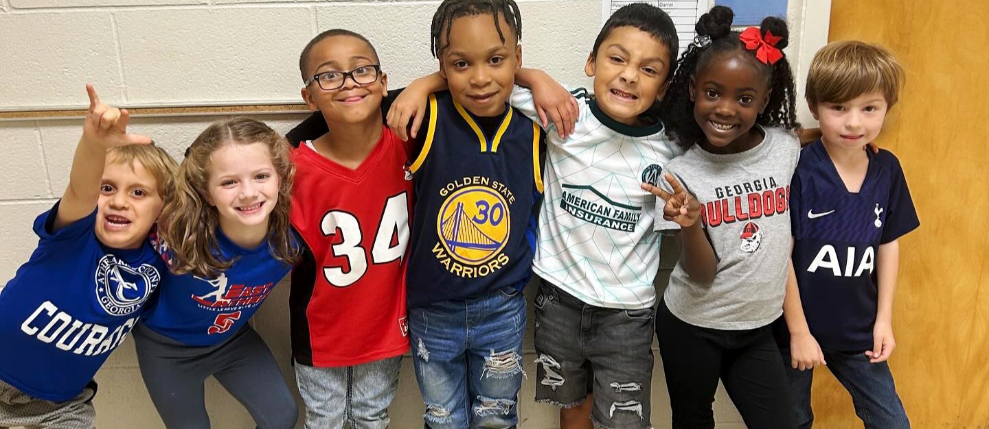 Spirit Day students