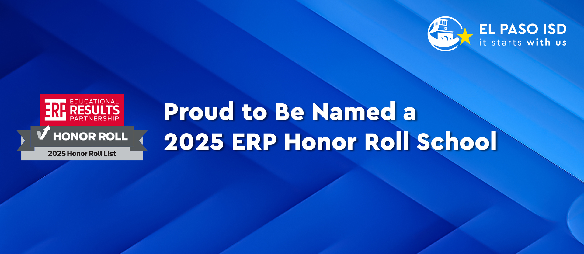 Proud to Be Named a 2025 ERP Honor Roll School