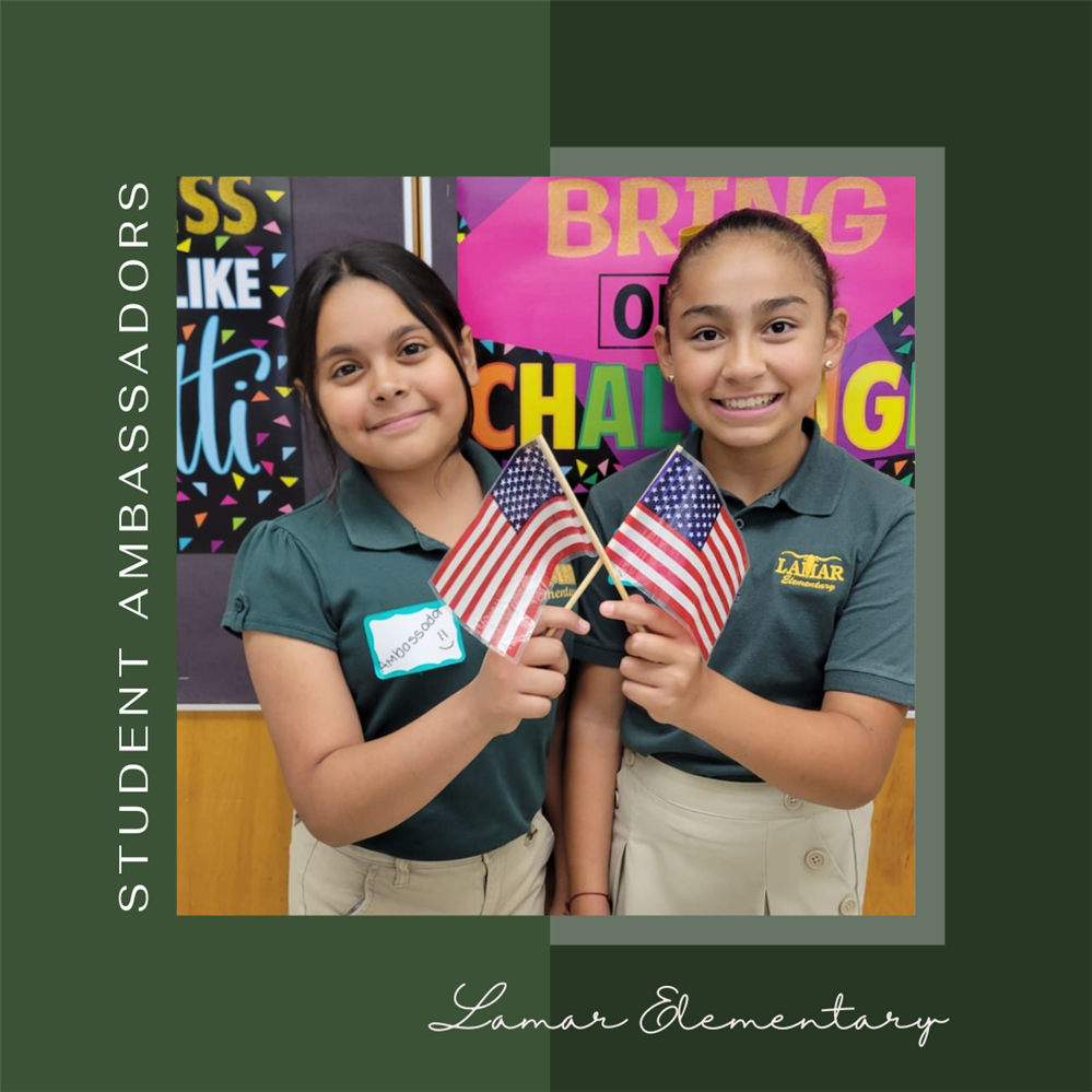 Two Student Ambassadors