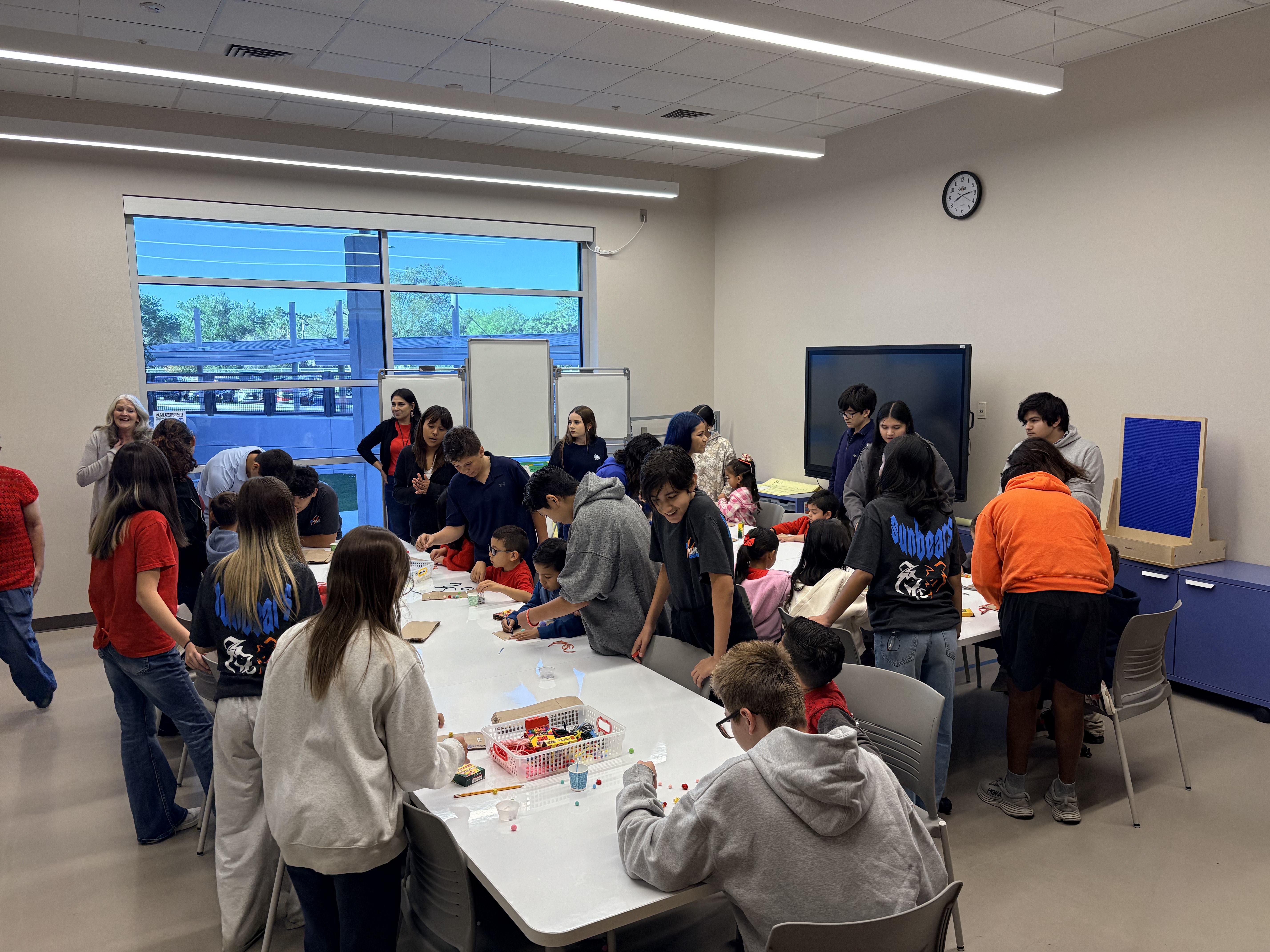 8th grade and Elementary Students  Halloween Activity
