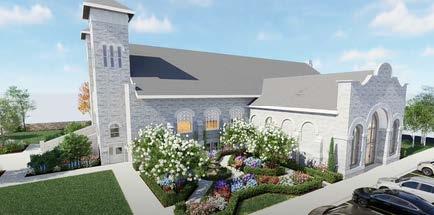 Rendering of the Tabernacle Project - exterior