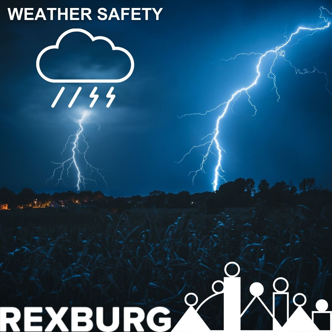 Lighting Weather safety icon