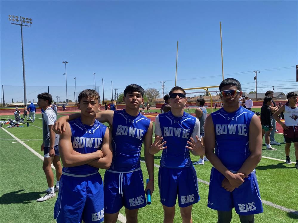 Bowie Track & Field students