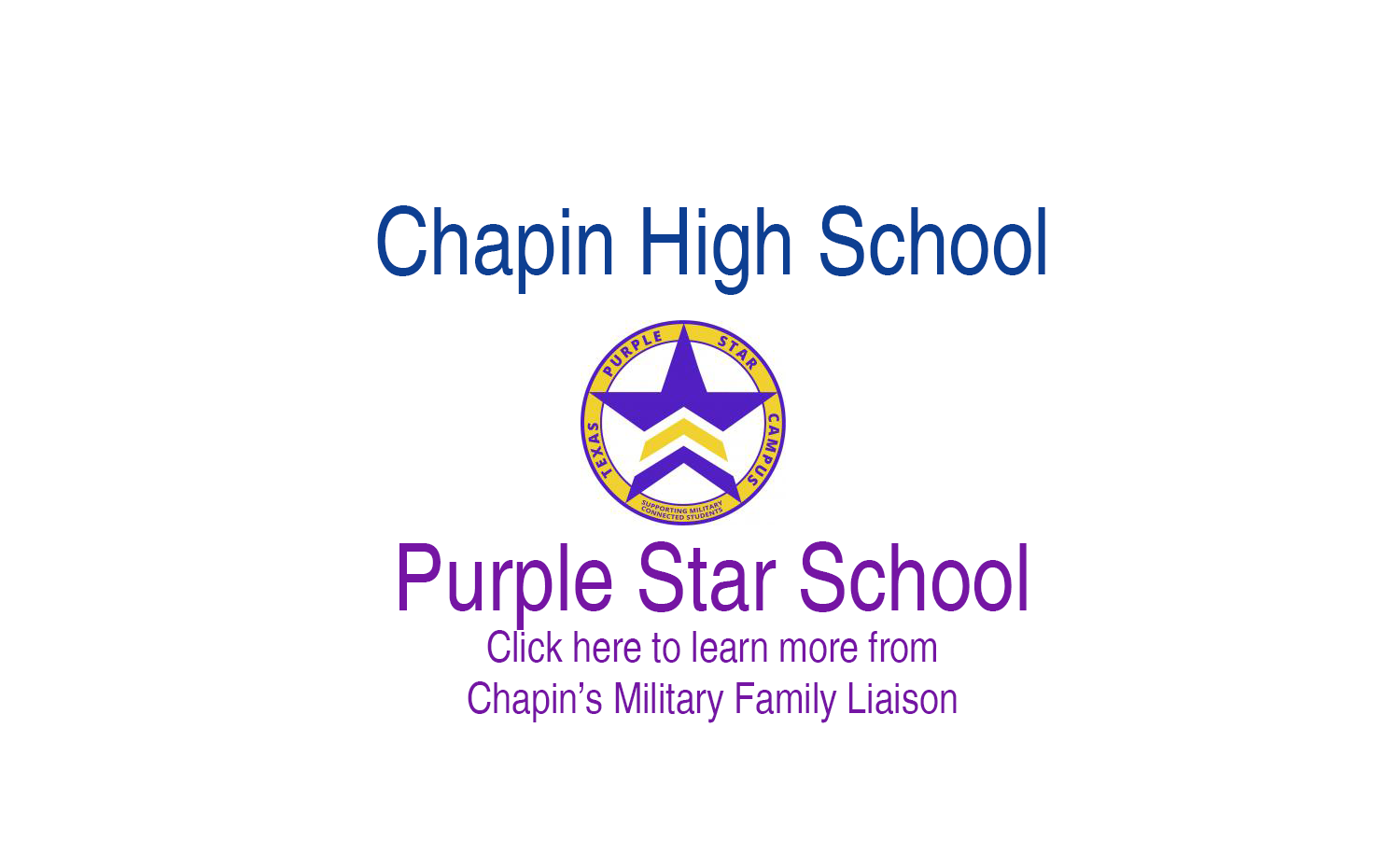 Purple Star Banner: click for more information