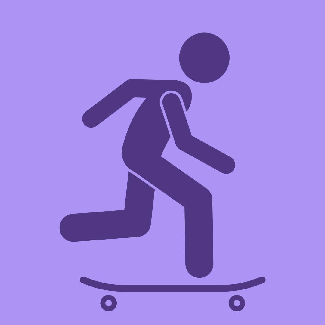 Picture of Person on a Skateboard