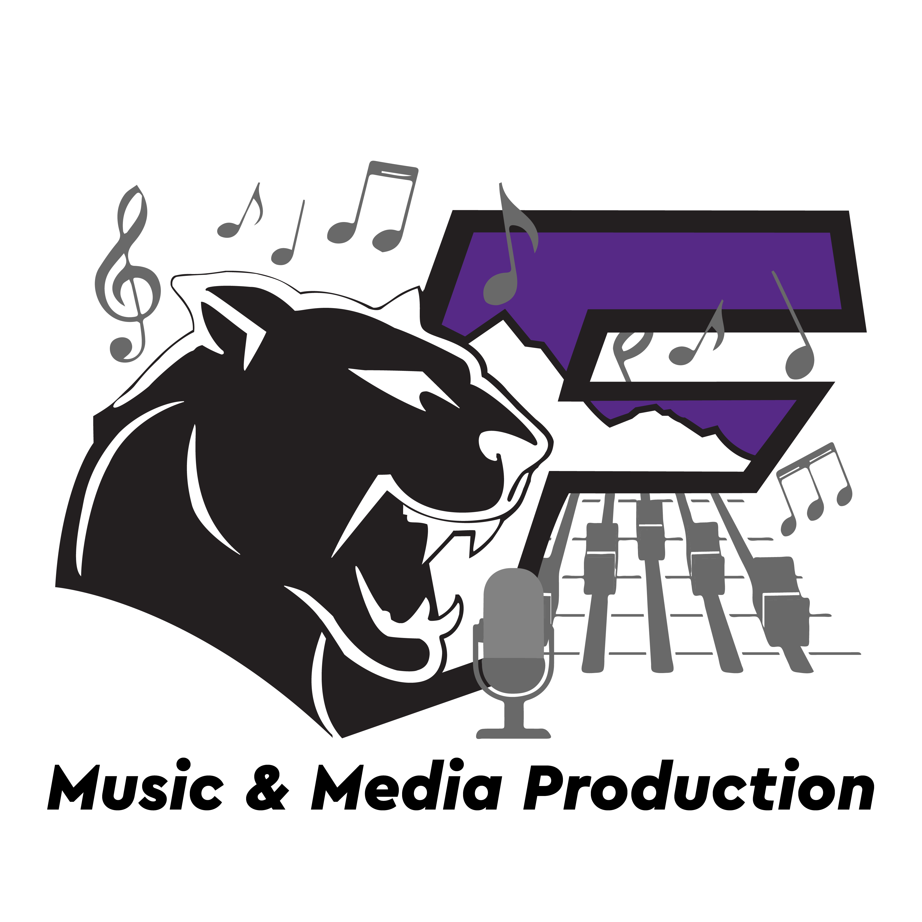 Music & Media Production Logo 