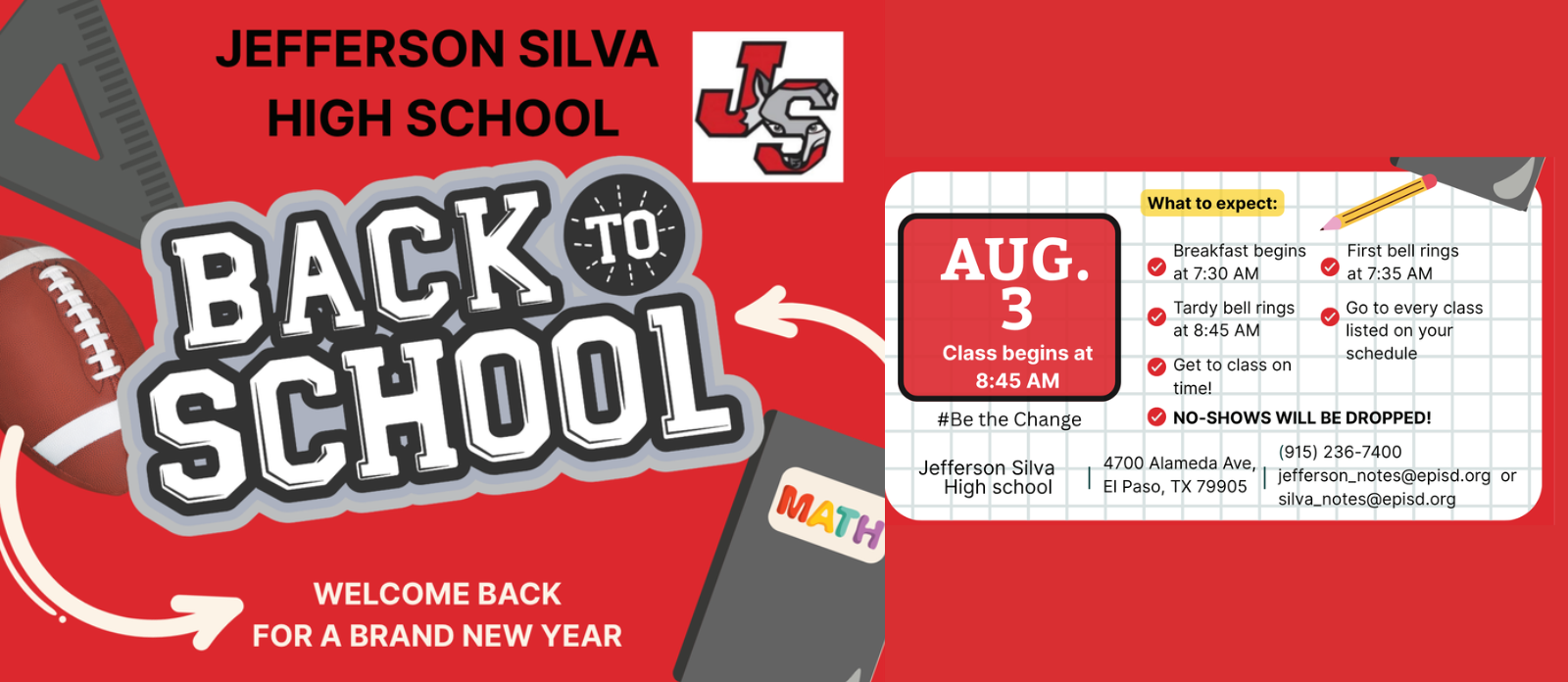 Back to school 2026-27
