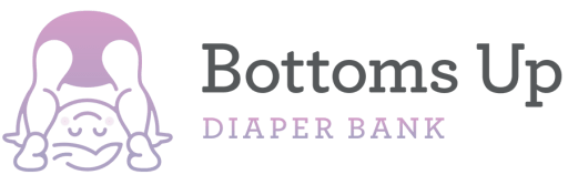 Bottoms Up Diaper Bank logo