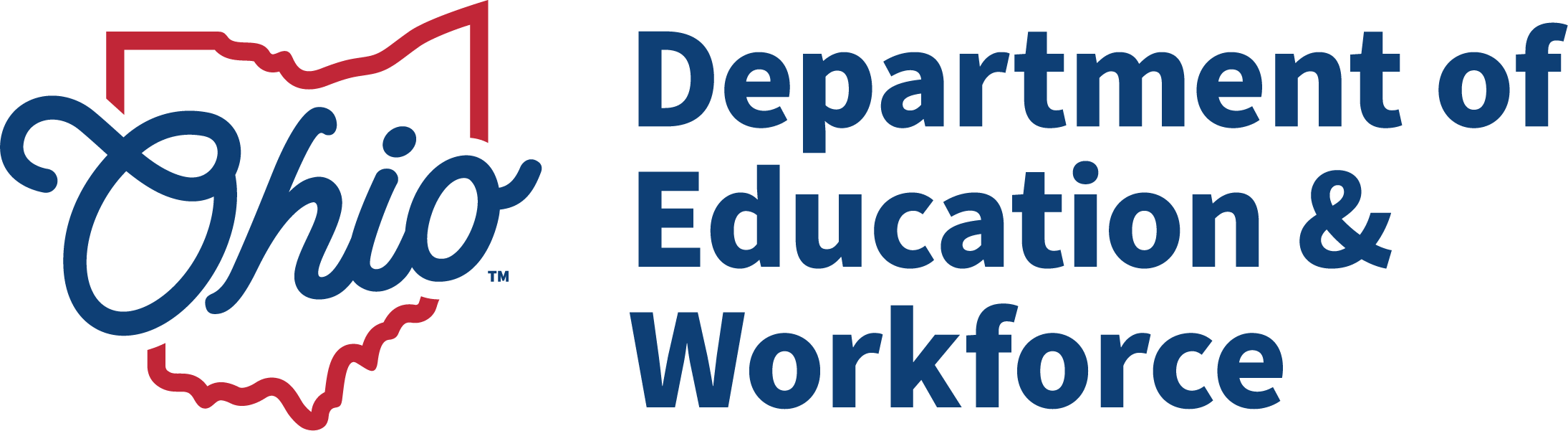 Ohio Department of Education and Workforce Logo