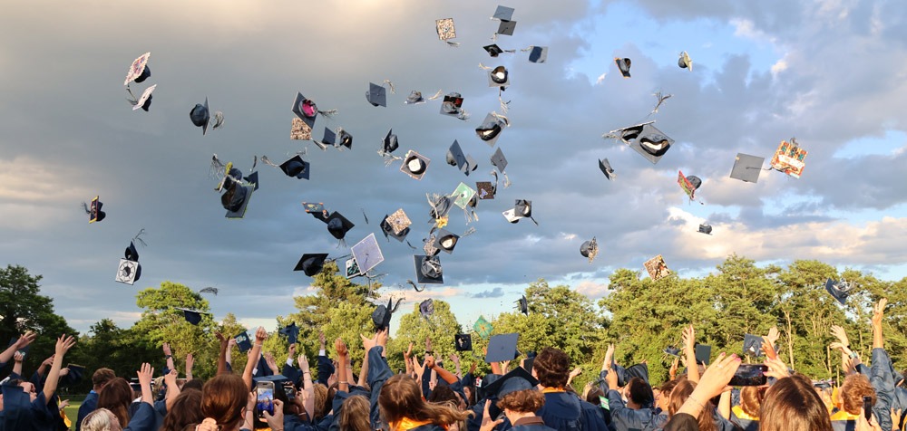 2026 Grad Cap Toss