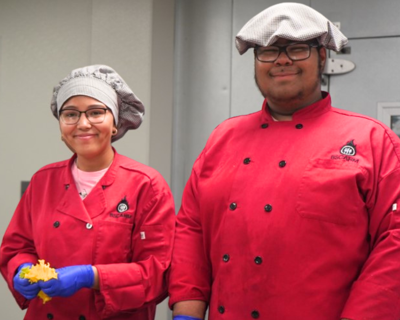 Two Student Chefs