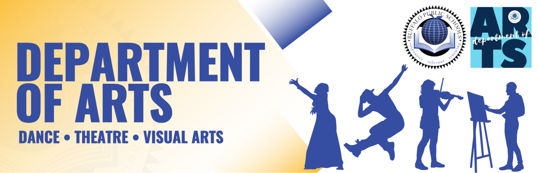 Department of Arts Banner Dance • Theatre • Visual Arts