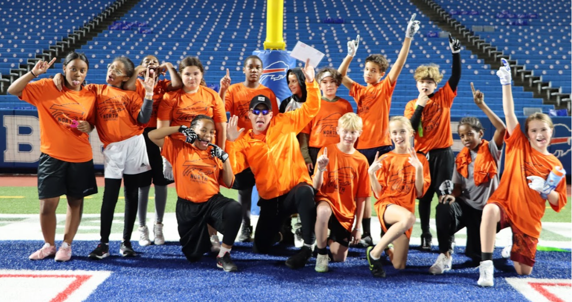Middle School flag football team