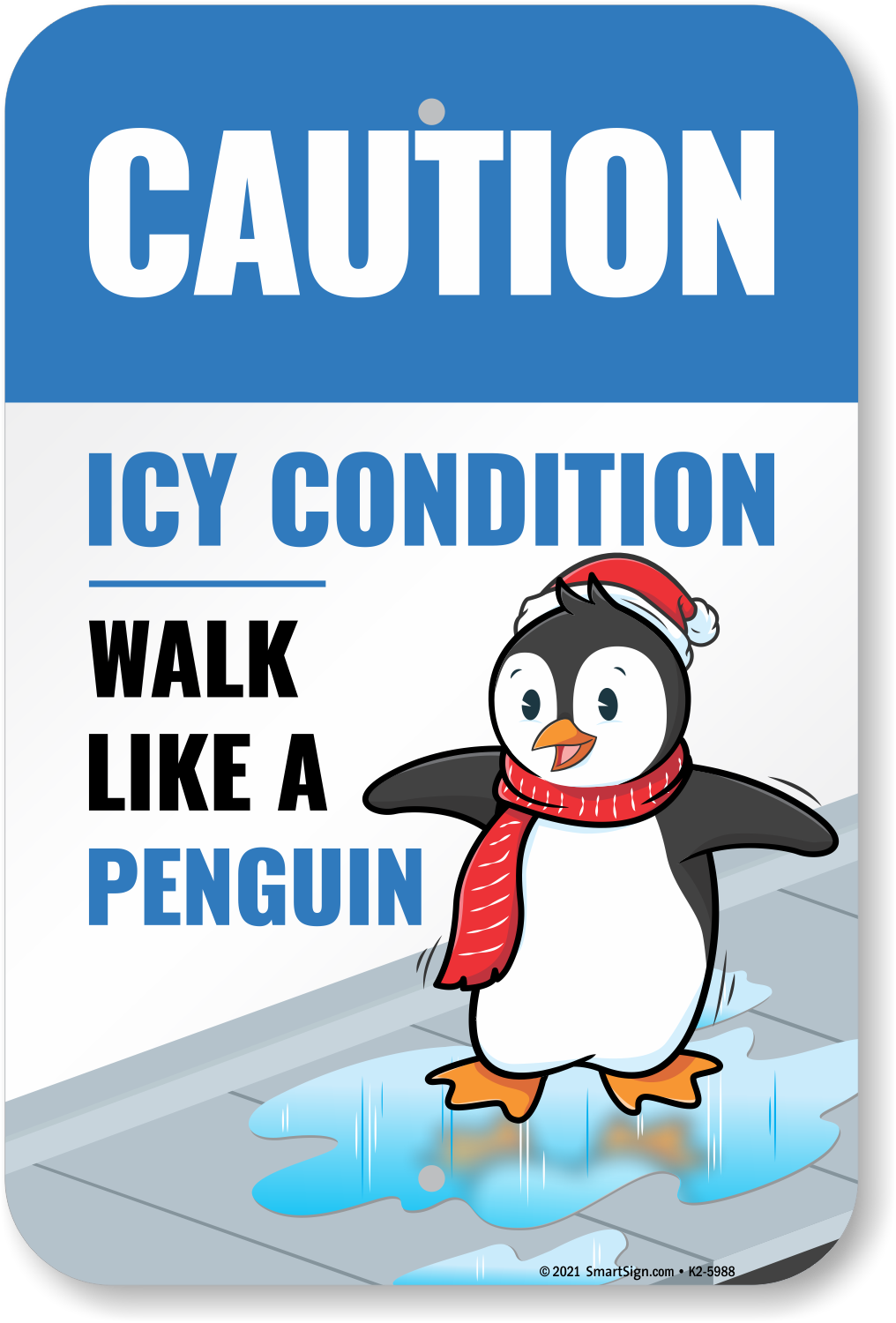 Walk like a penguin