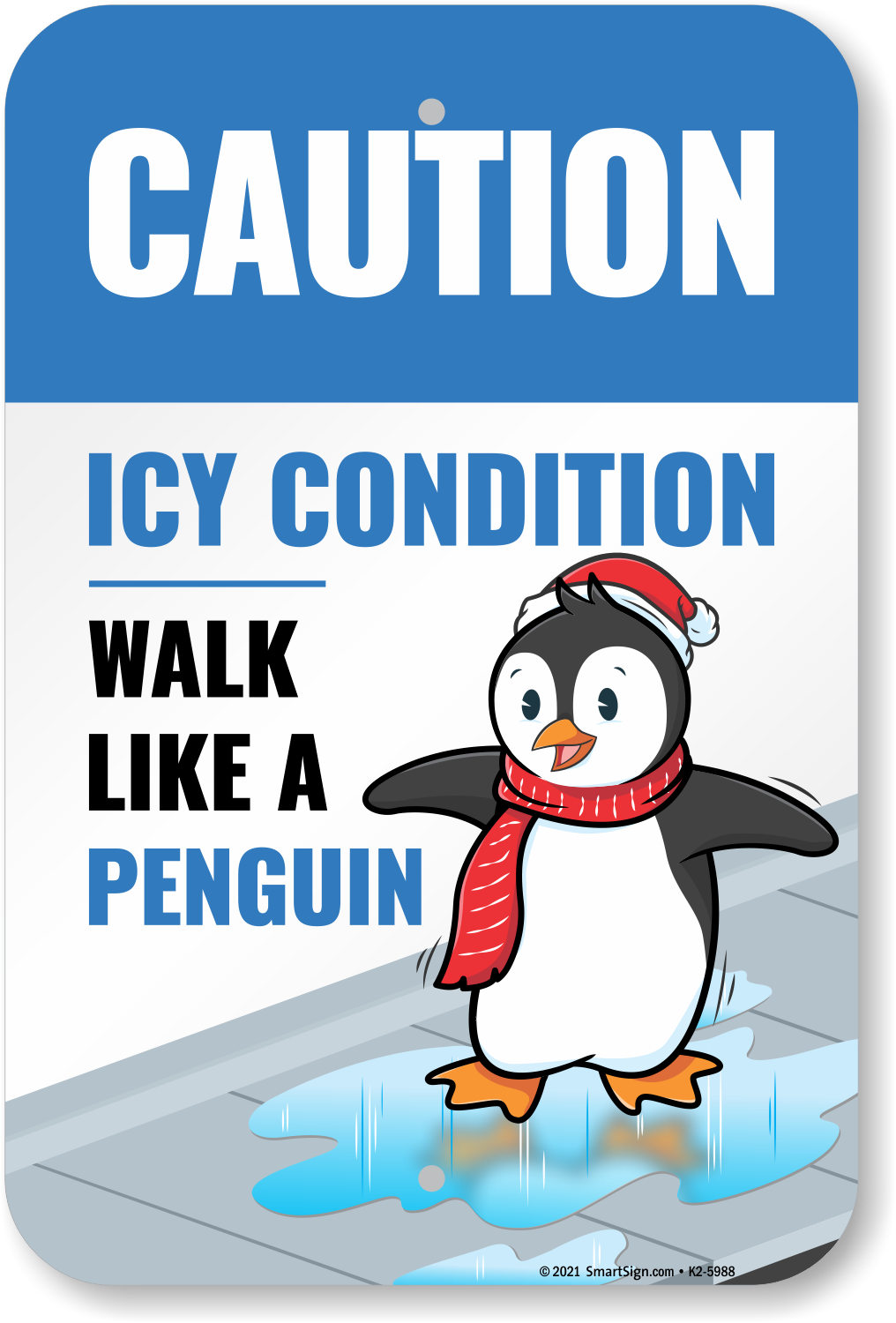 Walk like a penguin