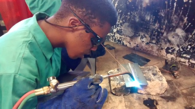 Welding Student 1