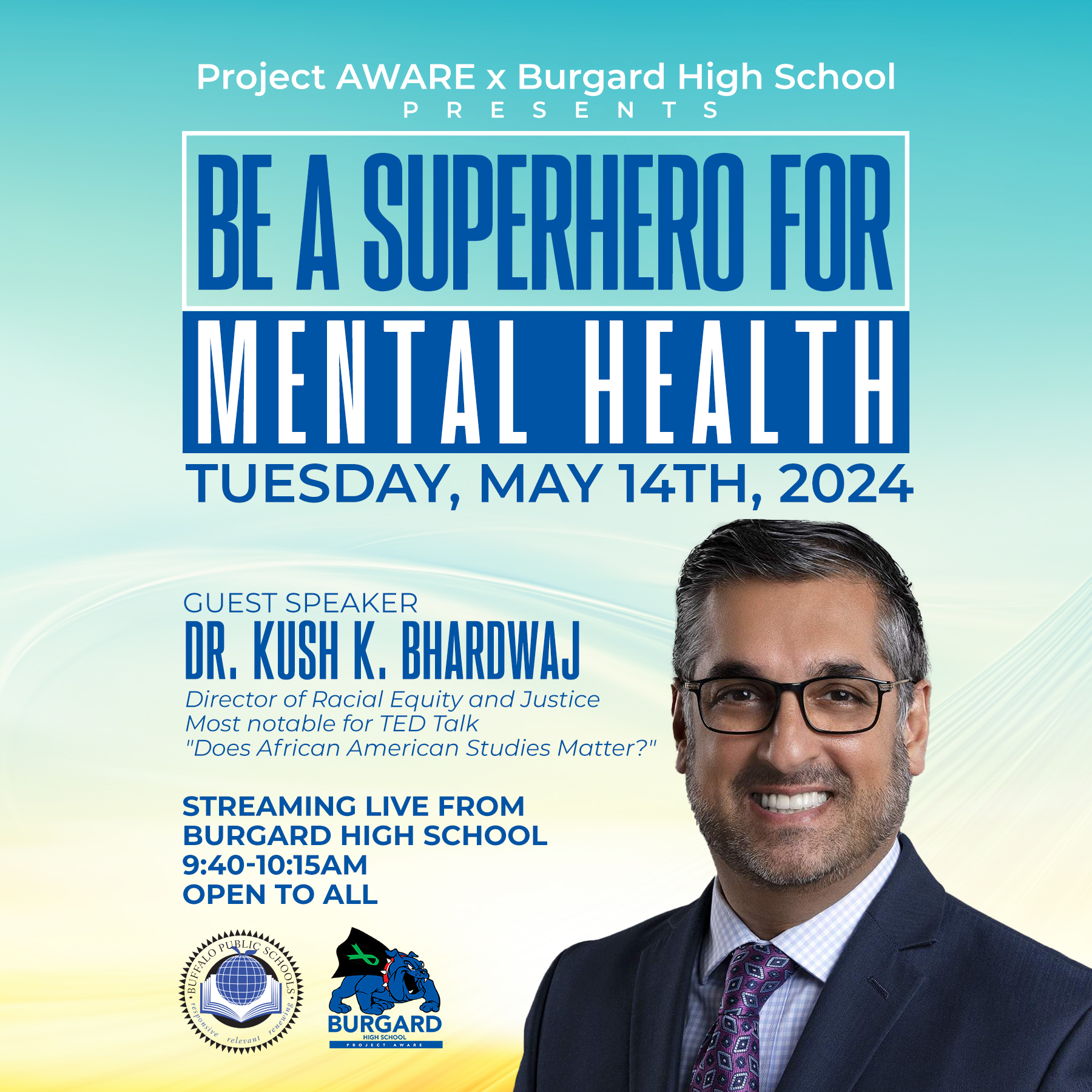 Be a Superhero for Mental Health Tuesday, May 14th, 2024