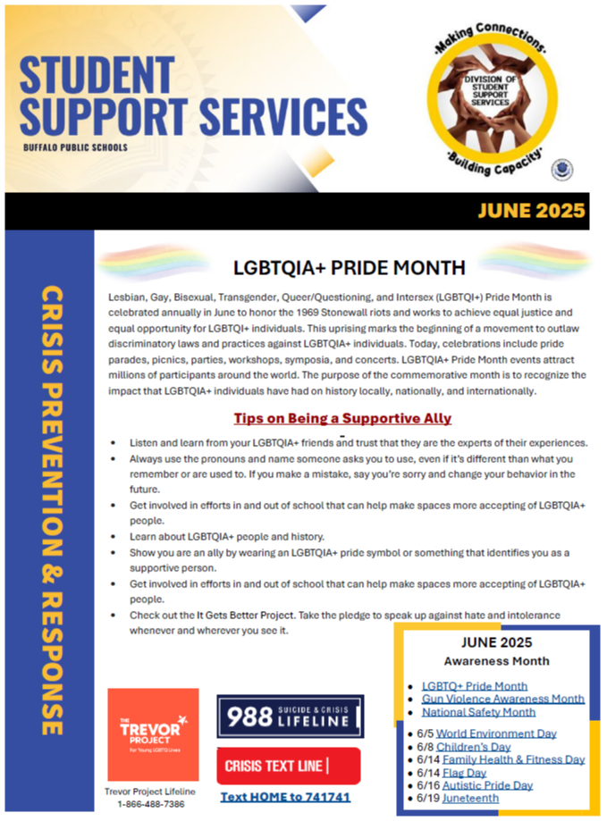 Crisis Prevention and Response  June 2025 Newsletter 
