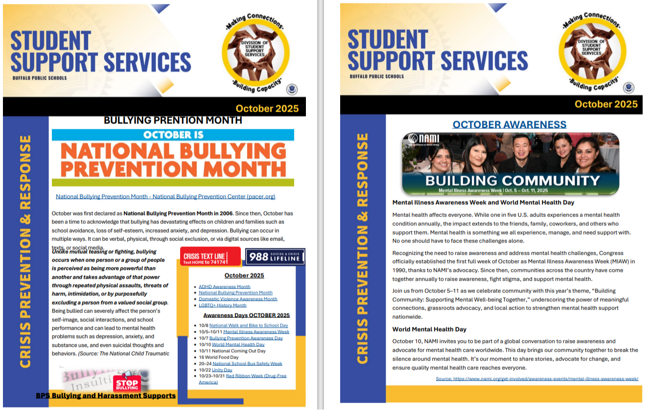 Crisis Prevention and Response  October 2025 Newsletter 