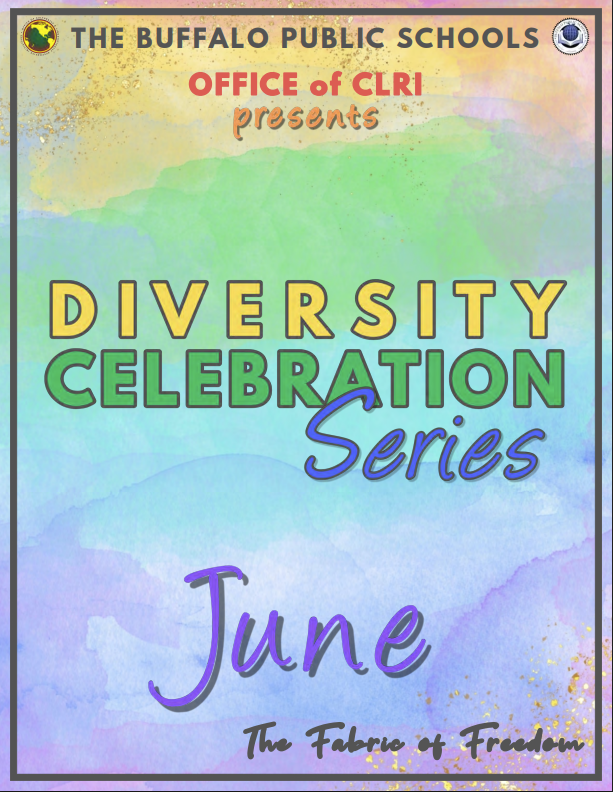 Cover page for month of June Diversity Celebration Lesson Packet