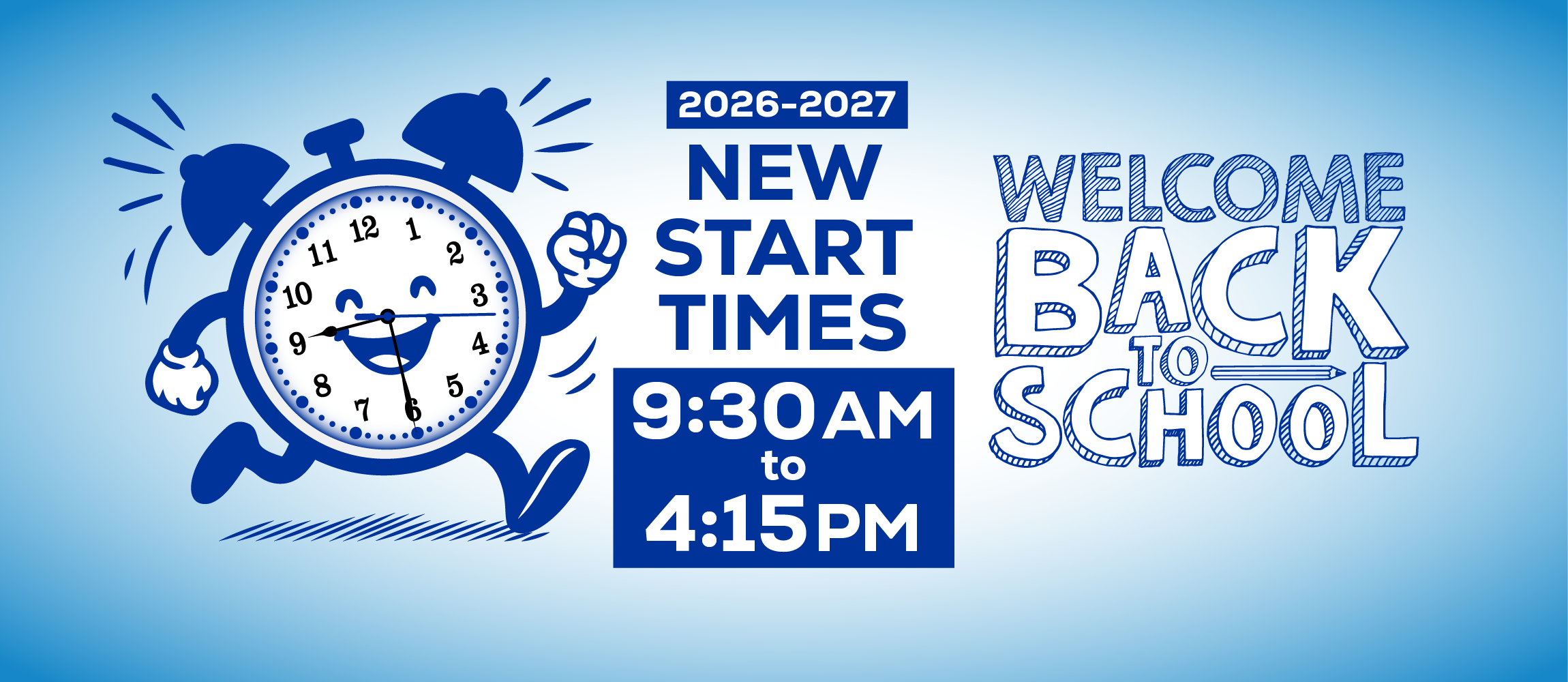 New Start Times