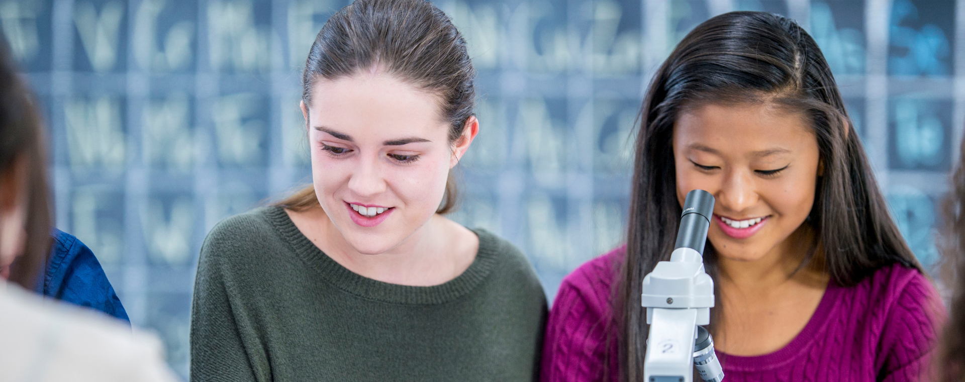 Students in lab