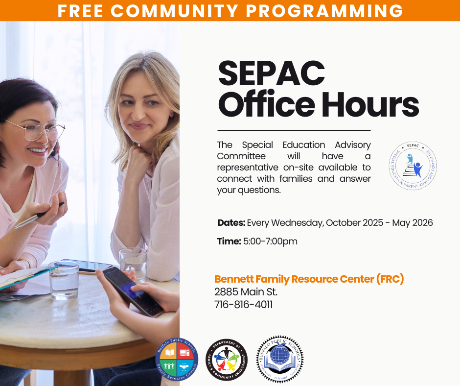 SEPAC Office Hours at Bennett