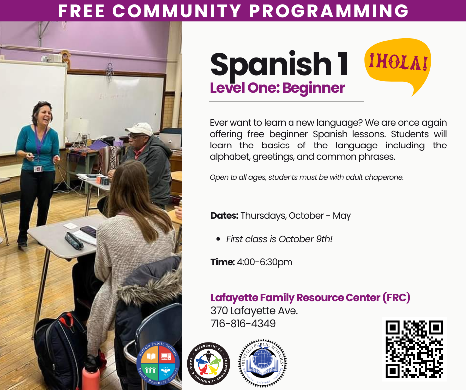 Spanish Level 1 at Lafayette