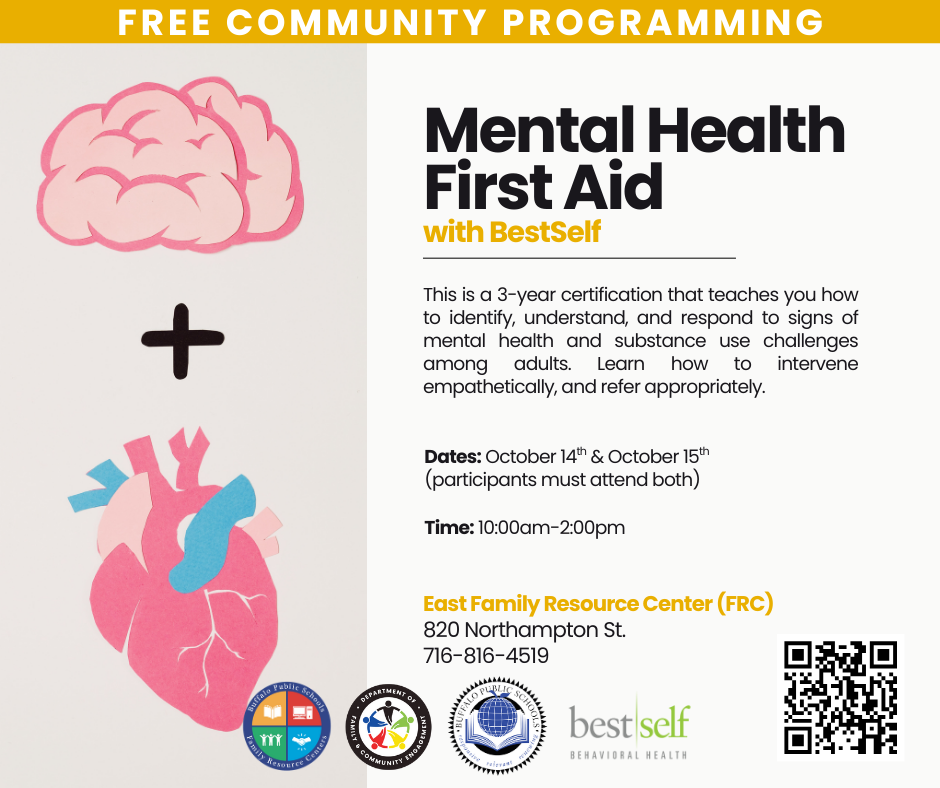 Mental Health First Aid at East