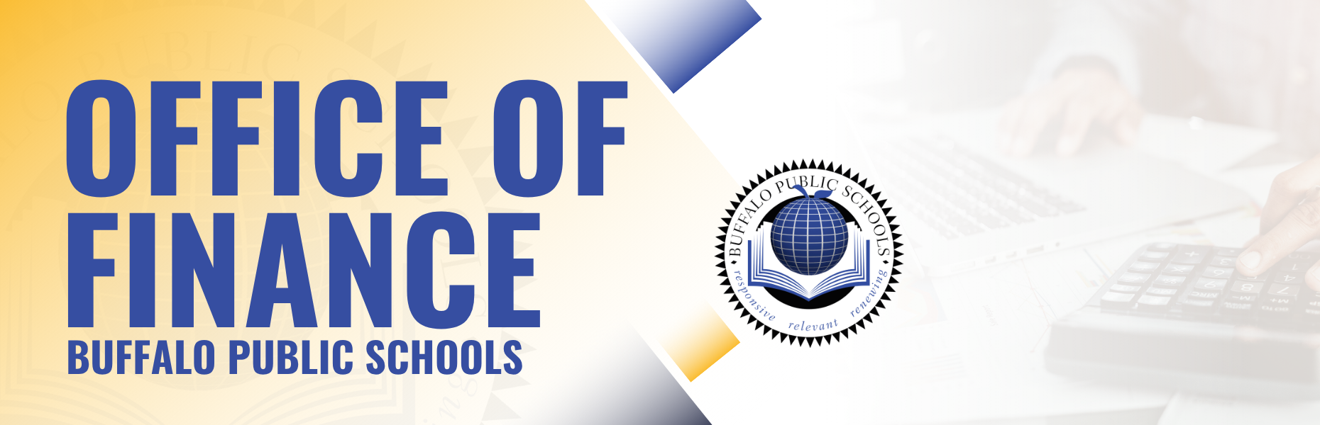 Finance Department Buffalo Public Schools Banner