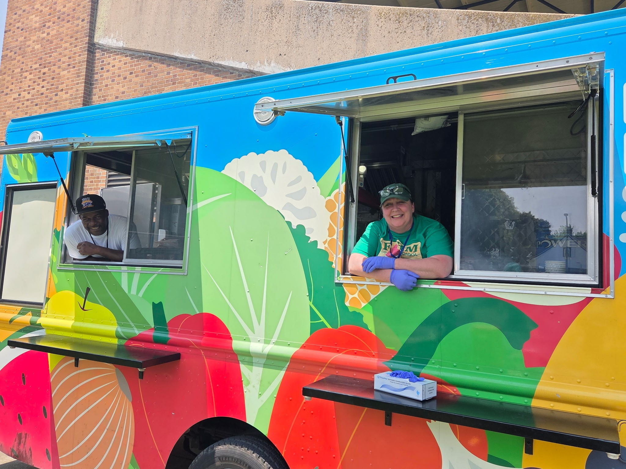 BPS SUMMIT DAY 6.7.2025 ALL HIGH STADIUM Food Truck Jill Sullivan and Terrell Clark