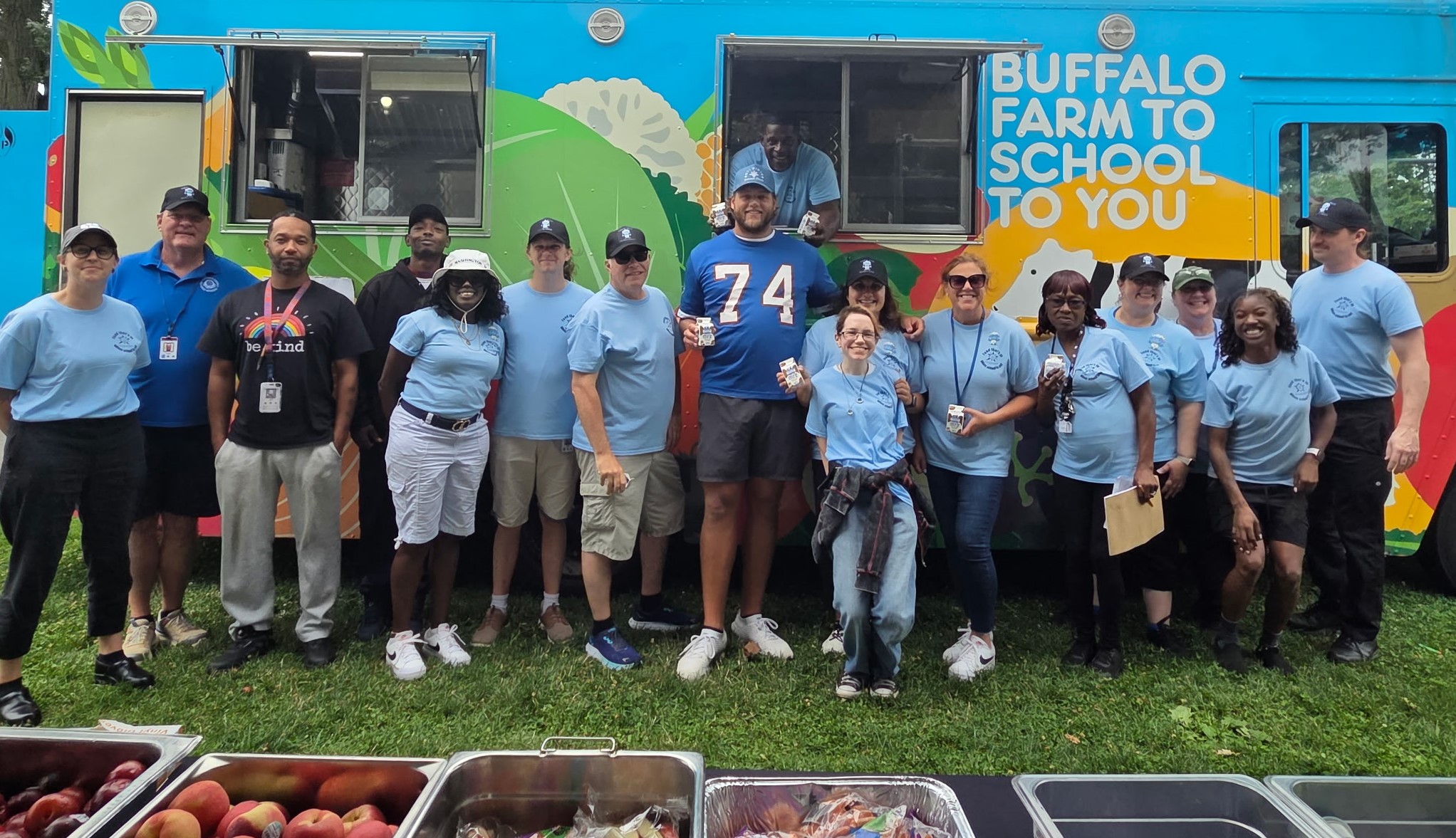 Summer Meal Celebration 7.17.25 MLK Park -Food Truck & Staff