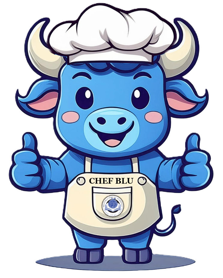 CHEF BLU - FOOD SERVICE MASCOT