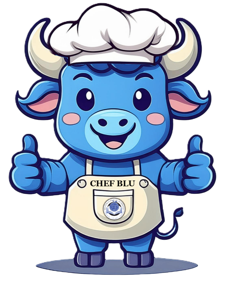 CHEF BLU - FOOD SERVICE MASCOT