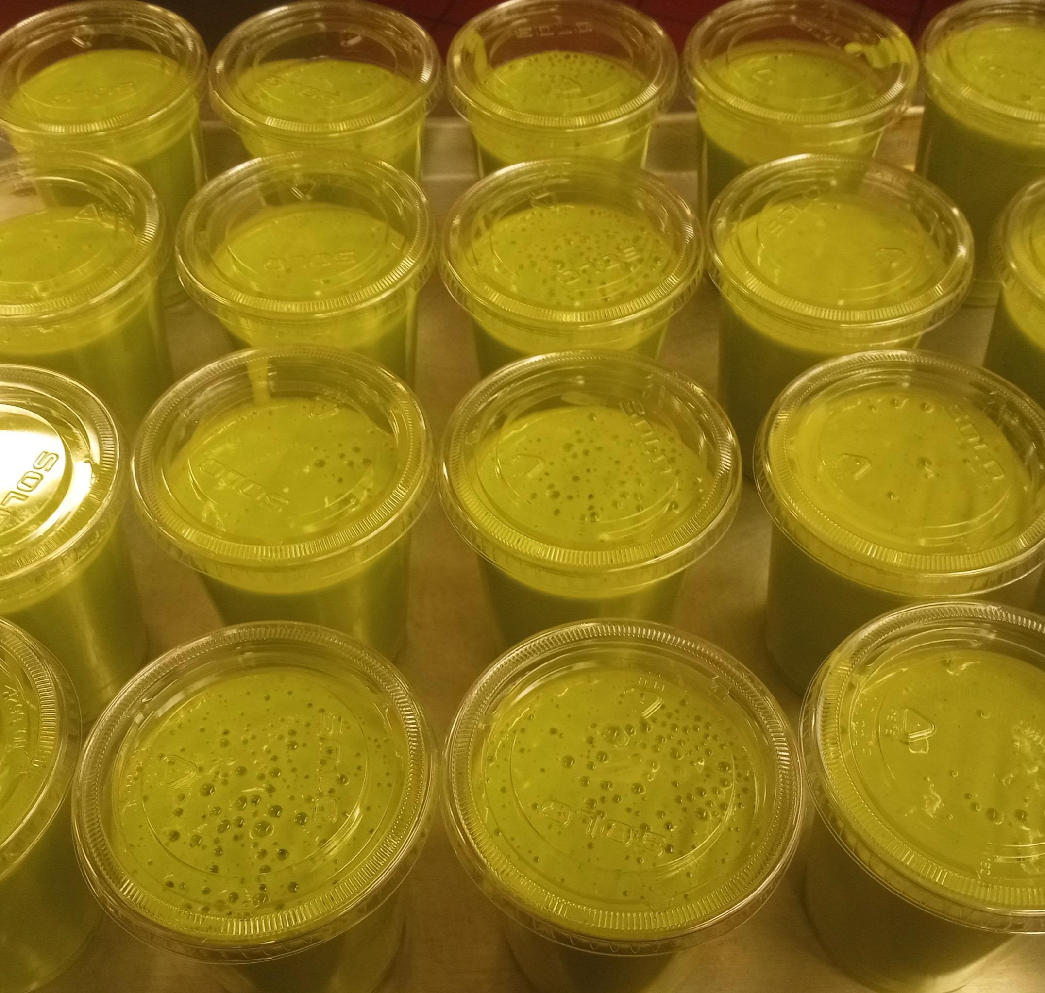 School 207 - Hulk Smoothie served on 9.19.25