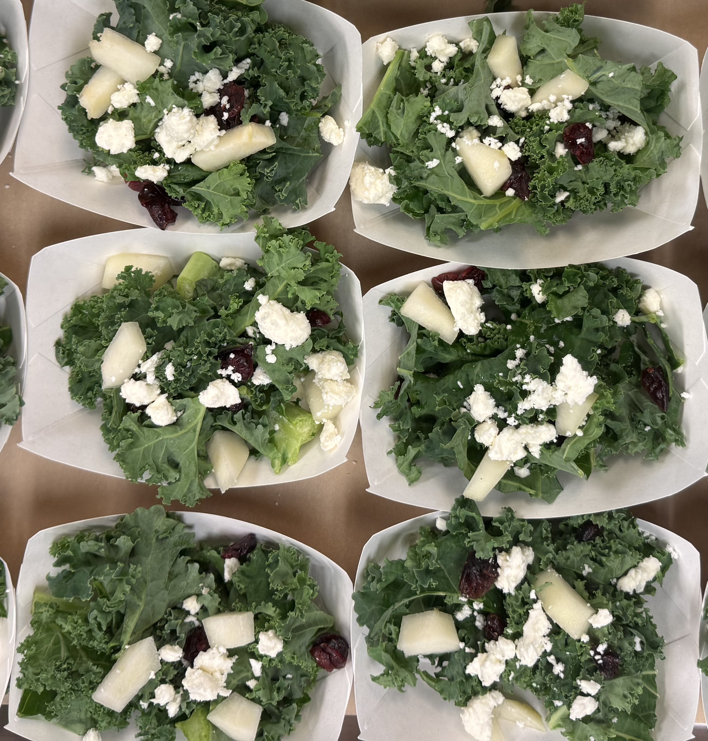 School 48- Kale Salad served on 10.10.25