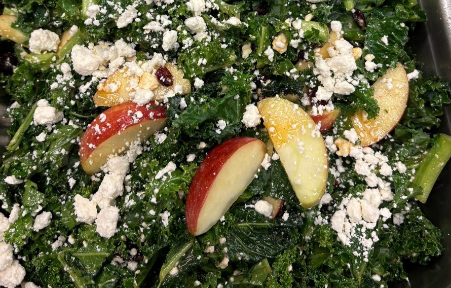 School 72- Kale Salad served on 10.10.25