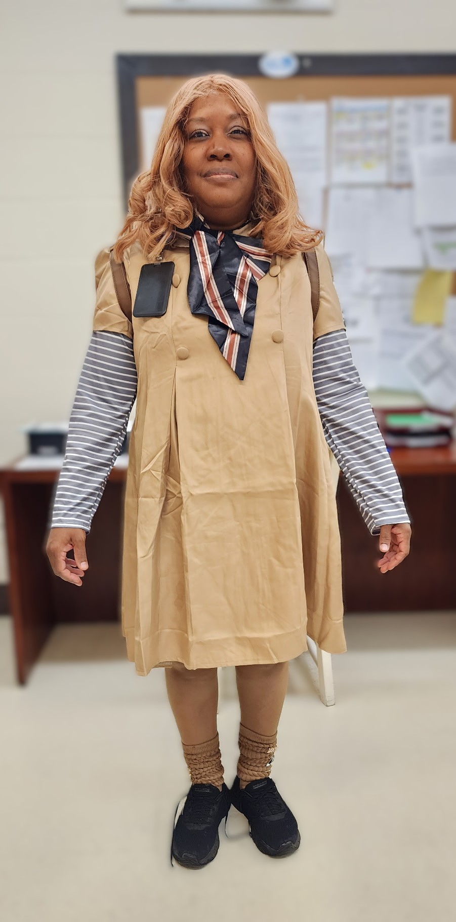 School 94 - Staffed dressed as Megan Doll 10.31.25