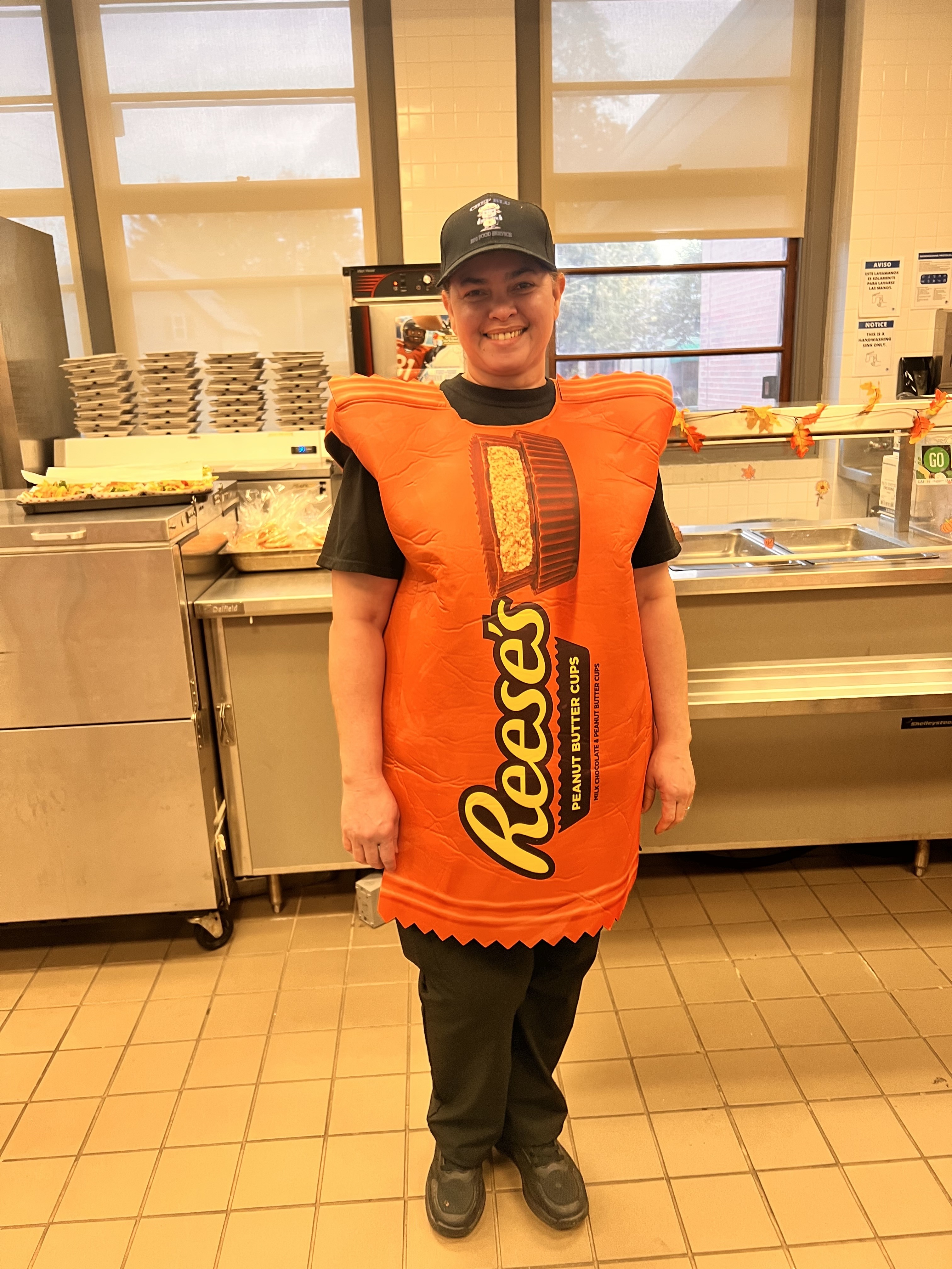 School 43 - Staffed dressed for Halloween 10.31.25